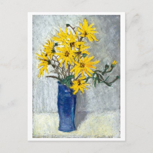 Sonnenblumen Postkarte (Vorderseite)