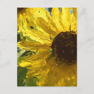 Sonnenblumen Postkarte