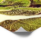 Sonnenblumen Profil Fotografie Drucken Poster (Ecke)