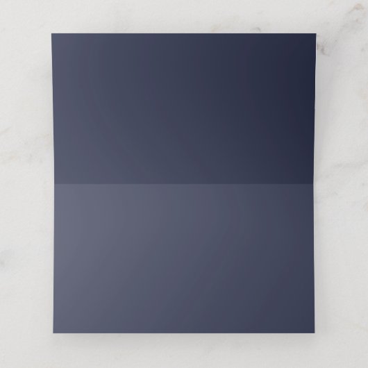 Sonnenblumen Pumpkins Mit Monogramm rustikale Hoch Platzkarte (Innenseite Aufgefaltet)