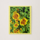 Sonnenblumen Puzzle (Vertikal)