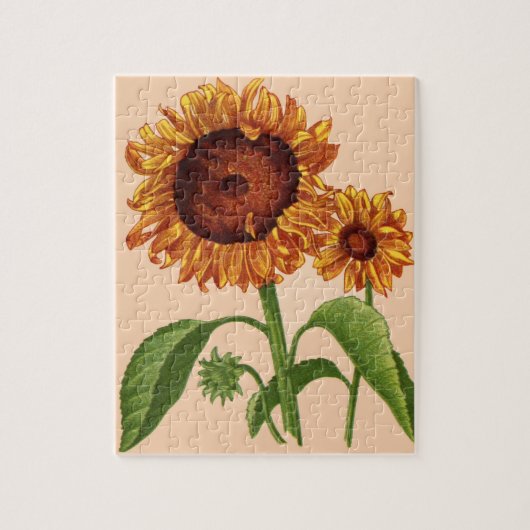 Sonnenblumen Puzzle (Vertikal)