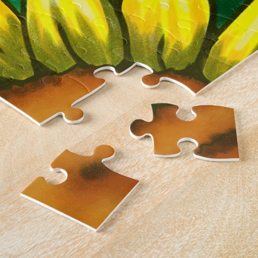 Sonnenblumen Puzzle (Seite)