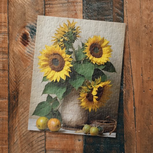 Sonnenblumen Puzzle