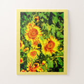 Sonnenblumen Puzzle (Vertikal)