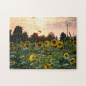Sonnenblumen-Puzzle Puzzle (Horizontal)