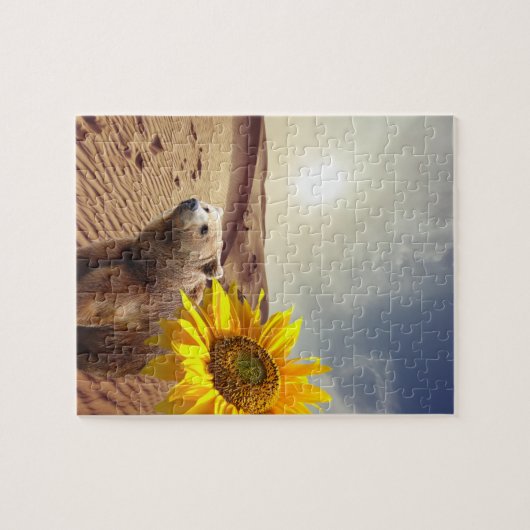 Sonnenblumen Puzzles Bärenblume (Horizontal)