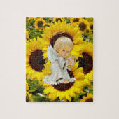 Sonnenblumen-Puzzles-Engel Puzzle (Vertikal)