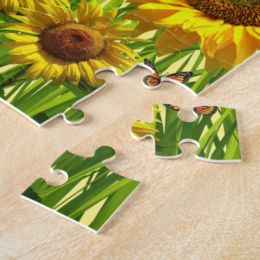 Sonnenblumen-Puzzles Puzzle (Seite)