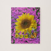 Sonnenblumen-Puzzles Puzzle (Vertikal)