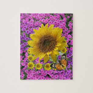 Sonnenblumen-Puzzles Puzzle