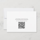 Sonnenblumen-QR-Code-Hochzeit Termin vormerken (Rückseite)