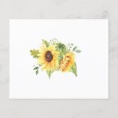 Sonnenblumen Ratschlag für Mama & Vater Kinderdusc Flyer (Hinten)