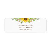 Sonnenblumen romantische Hochzeitssendung (Vorne)