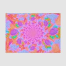 Sonnenblumen Rosa Orangefarbenes Lila Abstraktes D