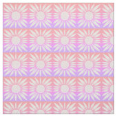 Sonnenblumen Rosa Ziegel Muster Stoff (Muster)