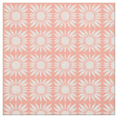 Sonnenblumen Rosa Ziegel Muster Stoff (Muster)