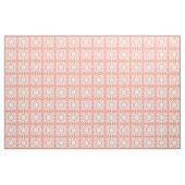 Sonnenblumen Rosa Ziegel Muster Stoff (Fat Quarter (45,7 x 55,9 cm))