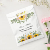 Sonnenblumen Rose Daises Hochzeit mit gelber Blüte Geschenktütchen (Versiegelt)