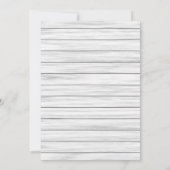 Sonnenblumen Rose Herbst Blumenzwiebelblume Hochze Einladung (Rückseite)