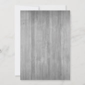 Sonnenblumen Rose Herbst Blumenzwiebelblume Hochze Einladung (Rückseite)