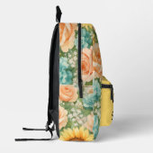 Sonnenblumen-Rucksack Bedruckter Rucksack (Links)