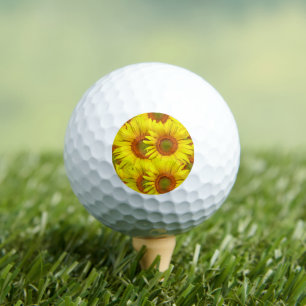 Sonnenblumen Rustikale Blumen Sommer Gelb Hochzeit Golfball