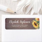 Sonnenblumen Rustikale Hochzeit im Herbst (Insitu)