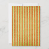 Sonnenblumen Rustikale Hochzeitsempfang Einladung (Rückseite)