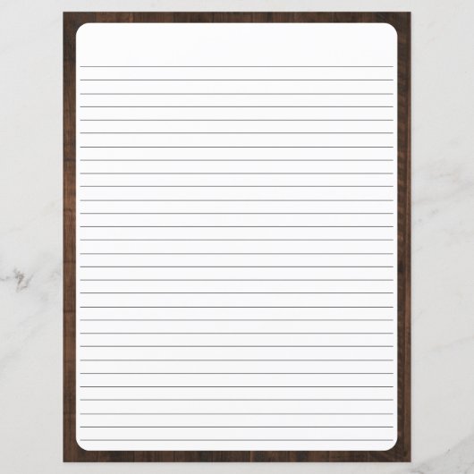 Sonnenblumen Rustikale Holzrezeptkarte Binder Beil (Rückseite)