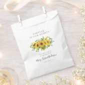 Sonnenblumen Saatpackung Gedenkfeier Beerdigung Geschenktütchen (Ausgeschnitten)