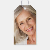 Sonnenblumen Saatpackung Gedenkfeier Beerdigung Ta Geschenkanhänger (Rückseite)