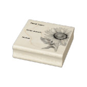 Sonnenblumen, Saver Gummistempel (Stempel)