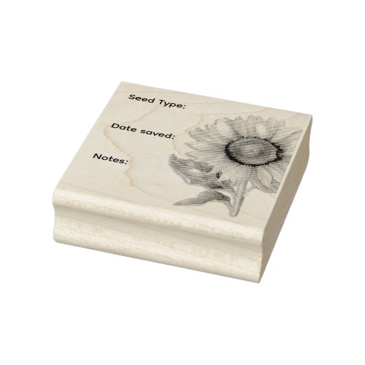 Sonnenblumen, Saver Gummistempel (Stempel)