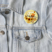 Sonnenblumen Schaltfläche Button (Beispiel)