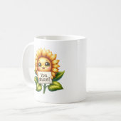 Sonnenblumen-Schatz  Kaffeetasse (Vorderseite Links)