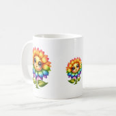 Sonnenblumen-Schatz  Kaffeetasse (Vorderseite Links)