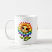Sonnenblumen-Schatz  Kaffeetasse (Links)