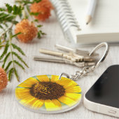 Sonnenblumen schlüsselanhänger (Vorderseite rechts)