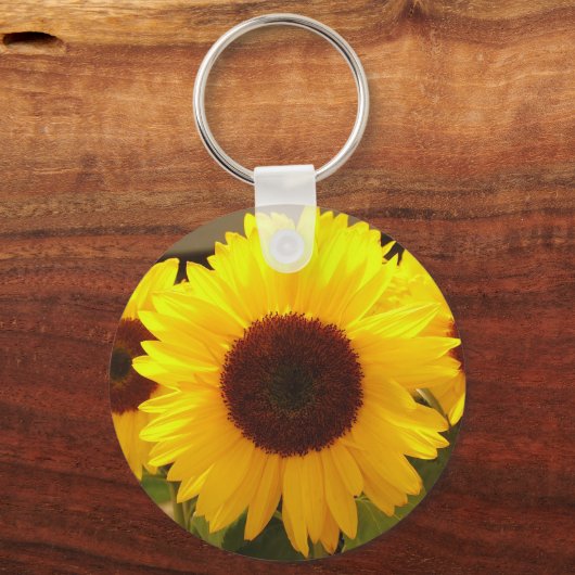 Sonnenblumen Schlüsselanhänger (Vorderseite)