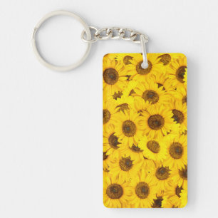 Sonnenblumen Schlüsselanhänger