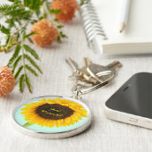 Sonnenblumen-Schlüsselanhänger nur verheiratet Schlüsselanhänger (Seite)