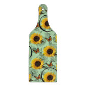 Sonnenblumen-Schmetterling Schneidebrett (Vorderseite)