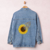 Sonnenblumen Schmetterlinge Jeansjacke (Hangar)