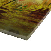 Sonnenblumen Schneidebrett (Ecke)