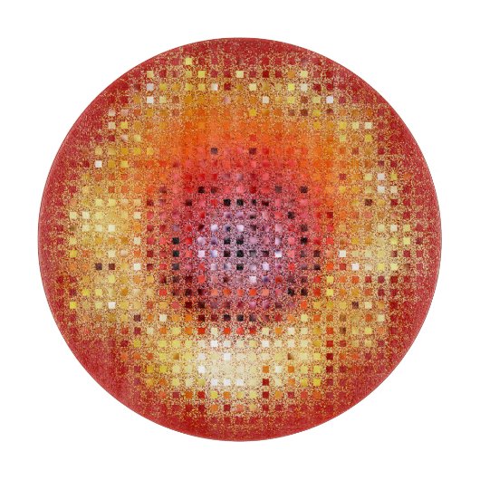 SONNENBLUMEN SCHNEIDEBRETT (Vorderseite)