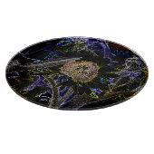 SONNENBLUMEN SCHNEIDEBRETT (Ecke)