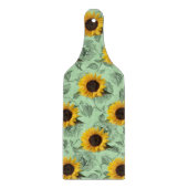 Sonnenblumen Schneidebrett (Vorderseite)
