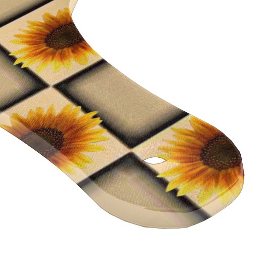 Sonnenblumen Schneidebrett (Ecke)