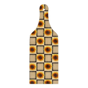 Sonnenblumen Schneidebrett